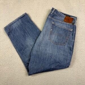 Lucky‎ Brand 361 Vintage Straight Blue Jeans Mens Size 40x30 Denim